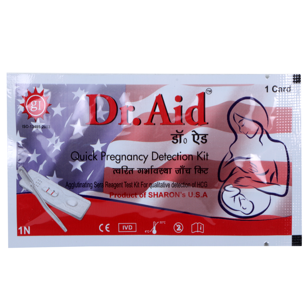 Dr Aid Mono Carton Pregnancy Test Kit